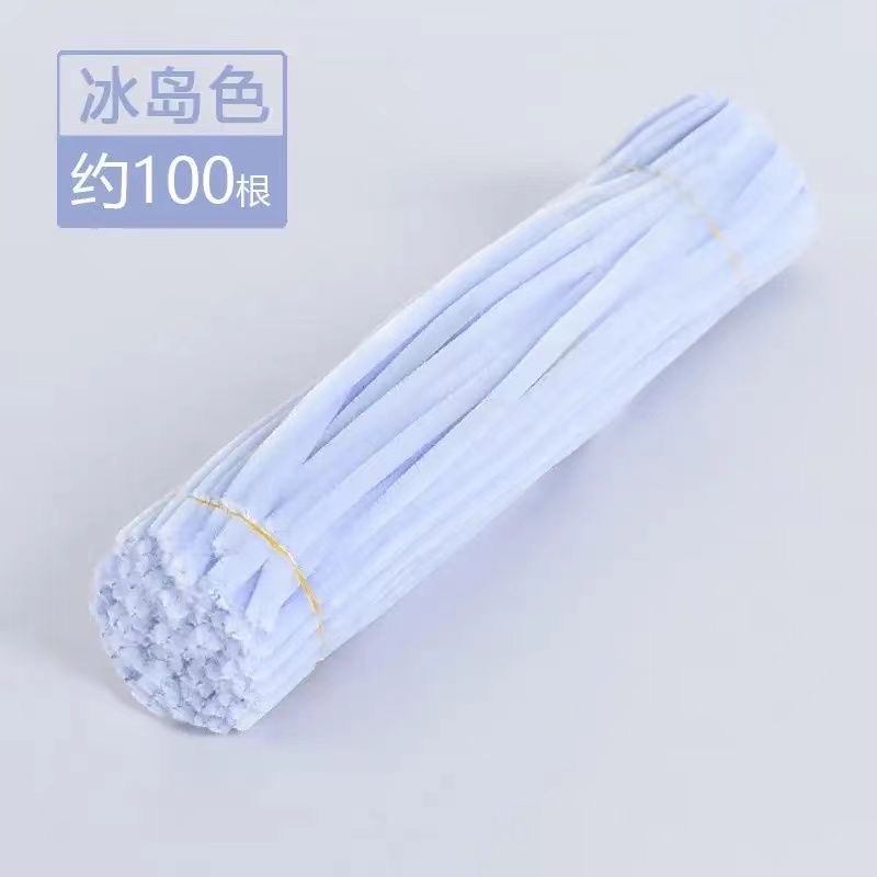 Encrypted twist stick, versatile creativity, DIY colorful macaron Super Dense Wool strips, kindergarten material package detail image 11