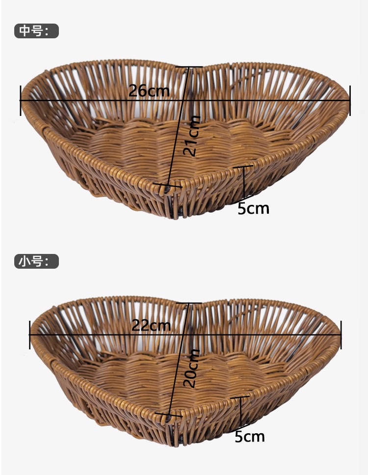 طبق فاكهة بيئي بيئي (PVC) غير مزود بتجهيزات منزلية من أجل سلة فاكهة فاكهة فاكهة محفظة للبيئة detail image 4