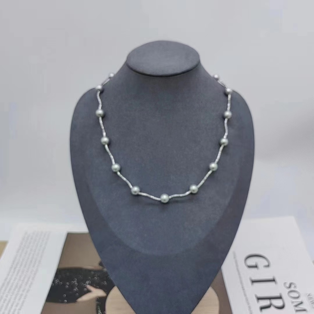Pearl Fashion Rhinestone Collar bracelet Temperament Bride Wedding Dress necklace Collarbone Choker Bracelet Set Accessories Pearl Necklace Pearl Necklace Pearl Necklace Pearl necklace jewelry necklace Women's short pearl Pearl necklace Pearl Pearl necklace Pearl Jane thumbnail