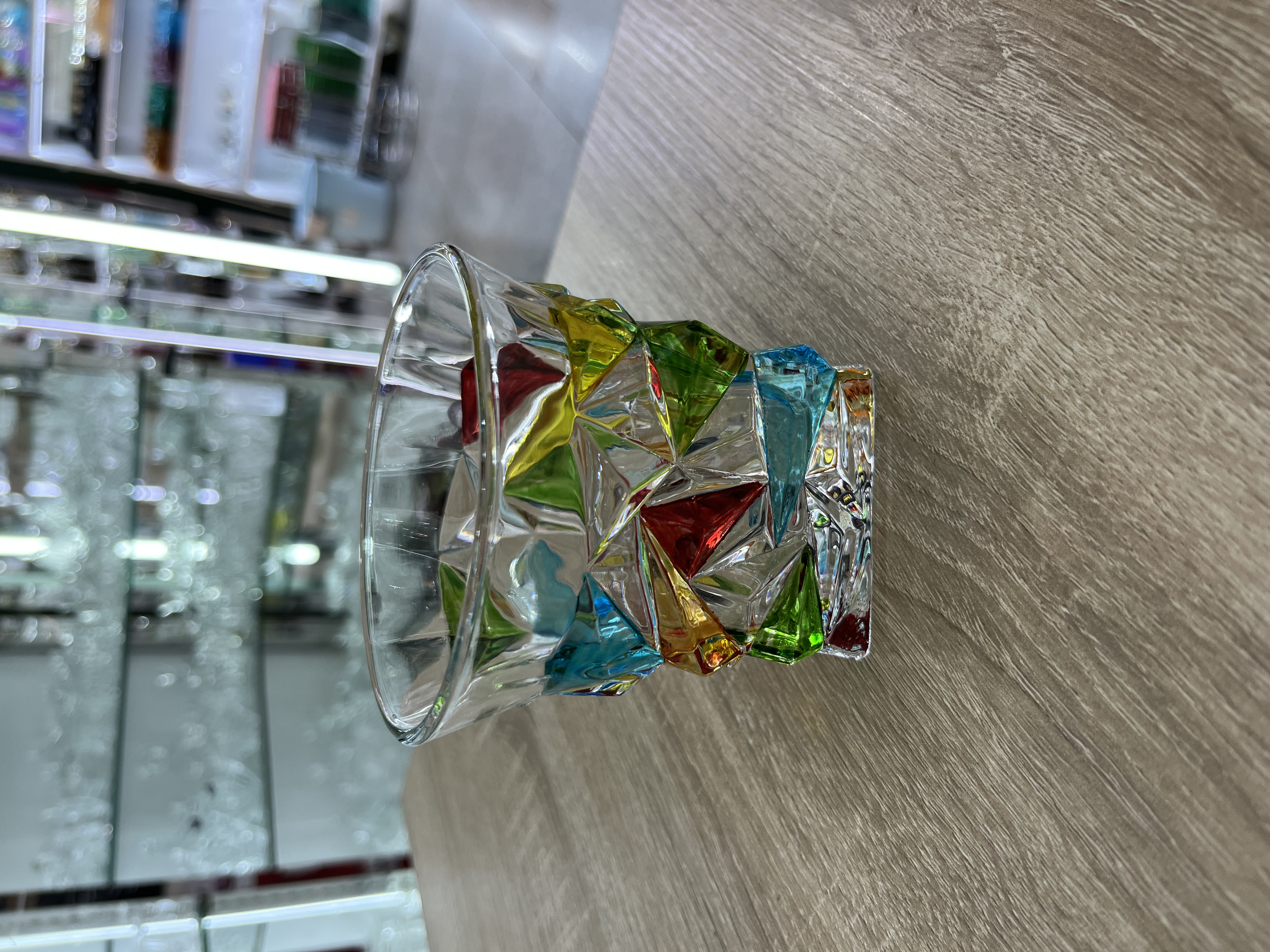 Colored glass cups, tea cups, water cups, portable household multi-functional household kitchen detail image 2