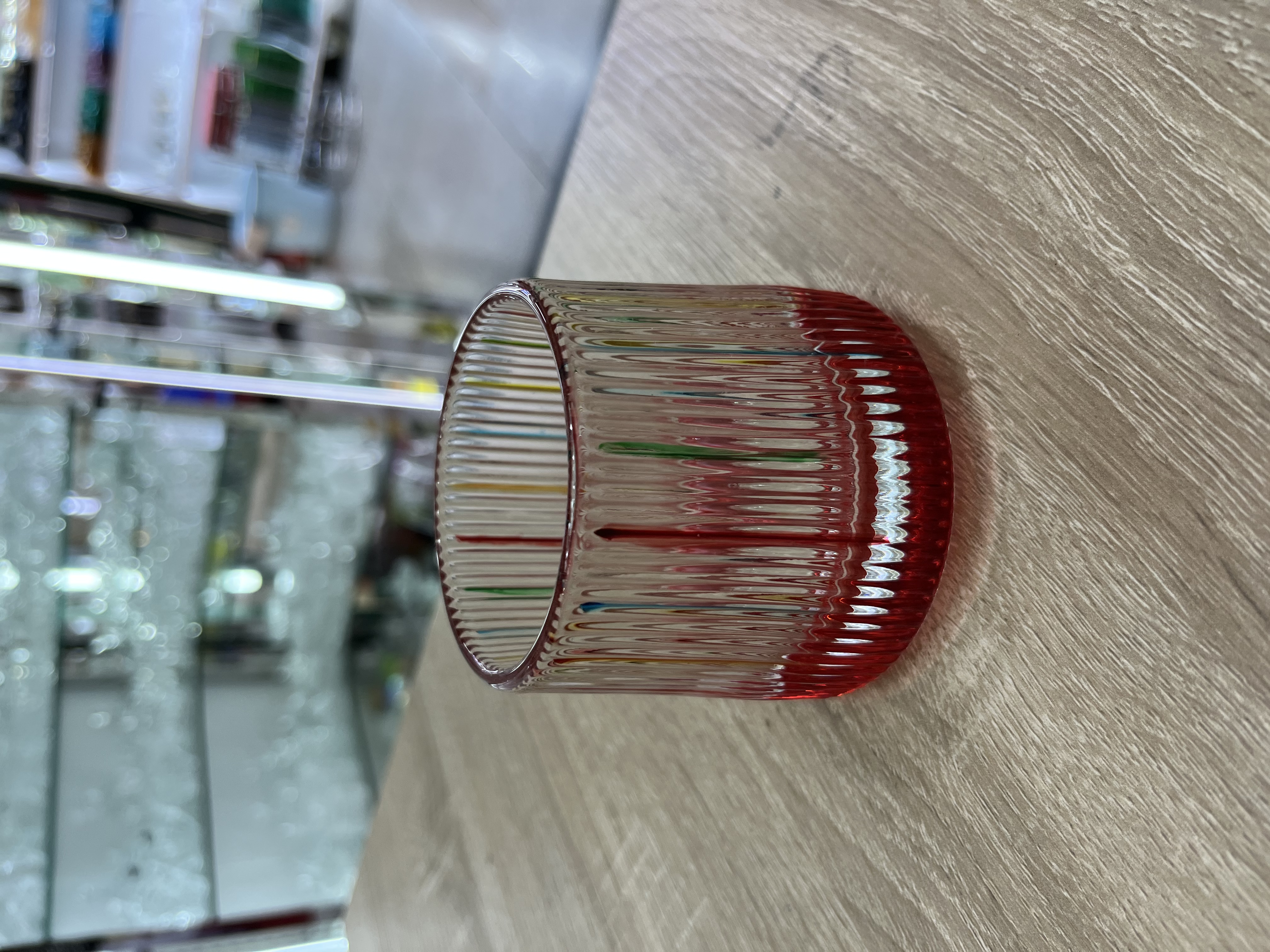 Colored glass cups, tea cups, water cups, portable household multi-functional household kitchen Item Picture