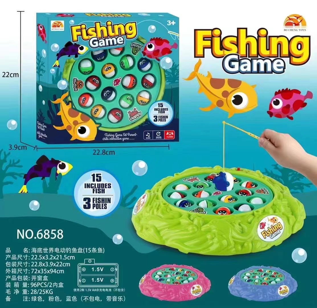 钓鱼玩具，
