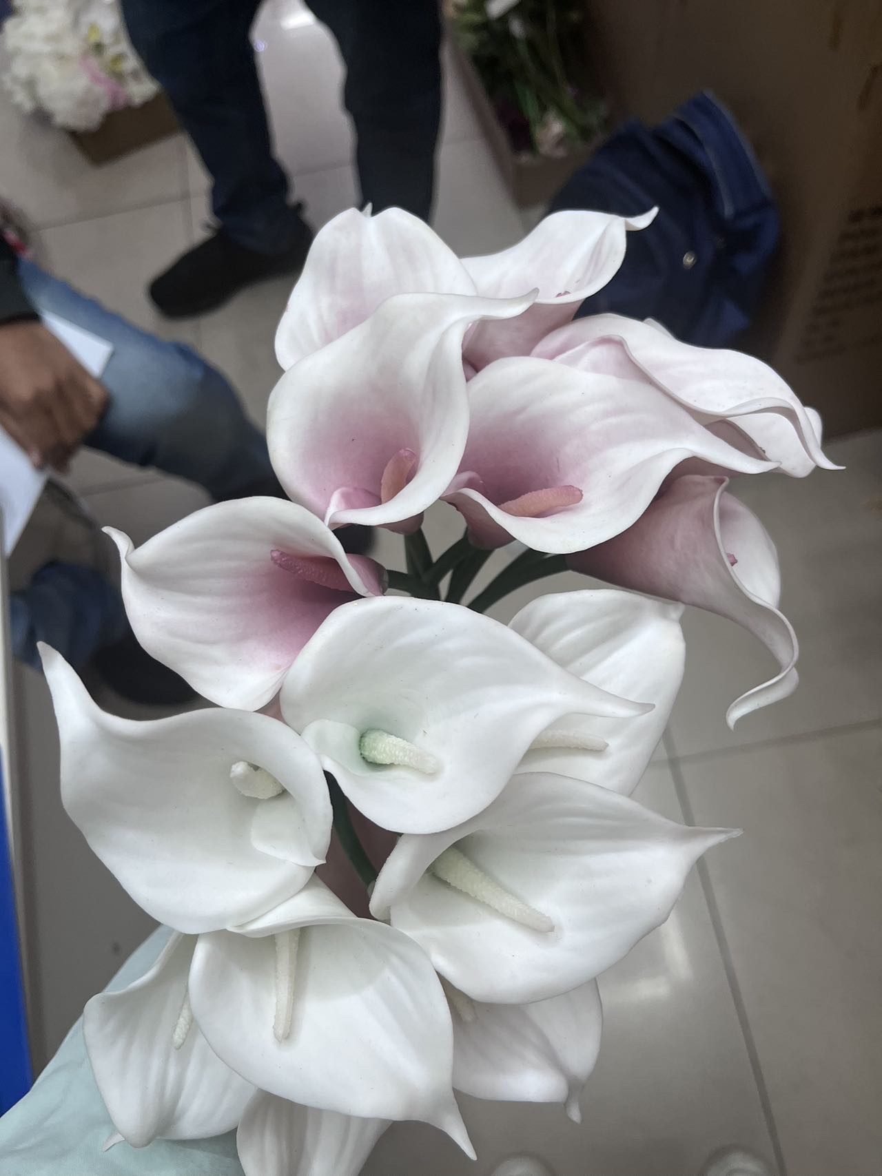 假花仿真花高品质马蹄 仿真手感pu。逼真