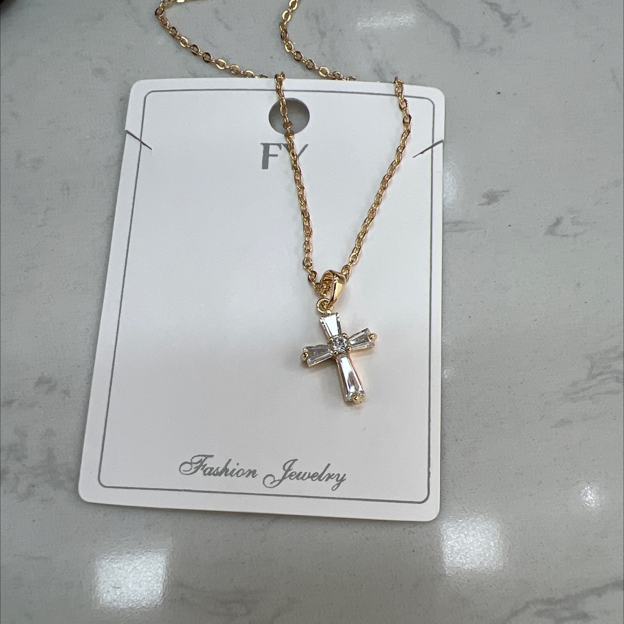 十字架项链项链详情图2