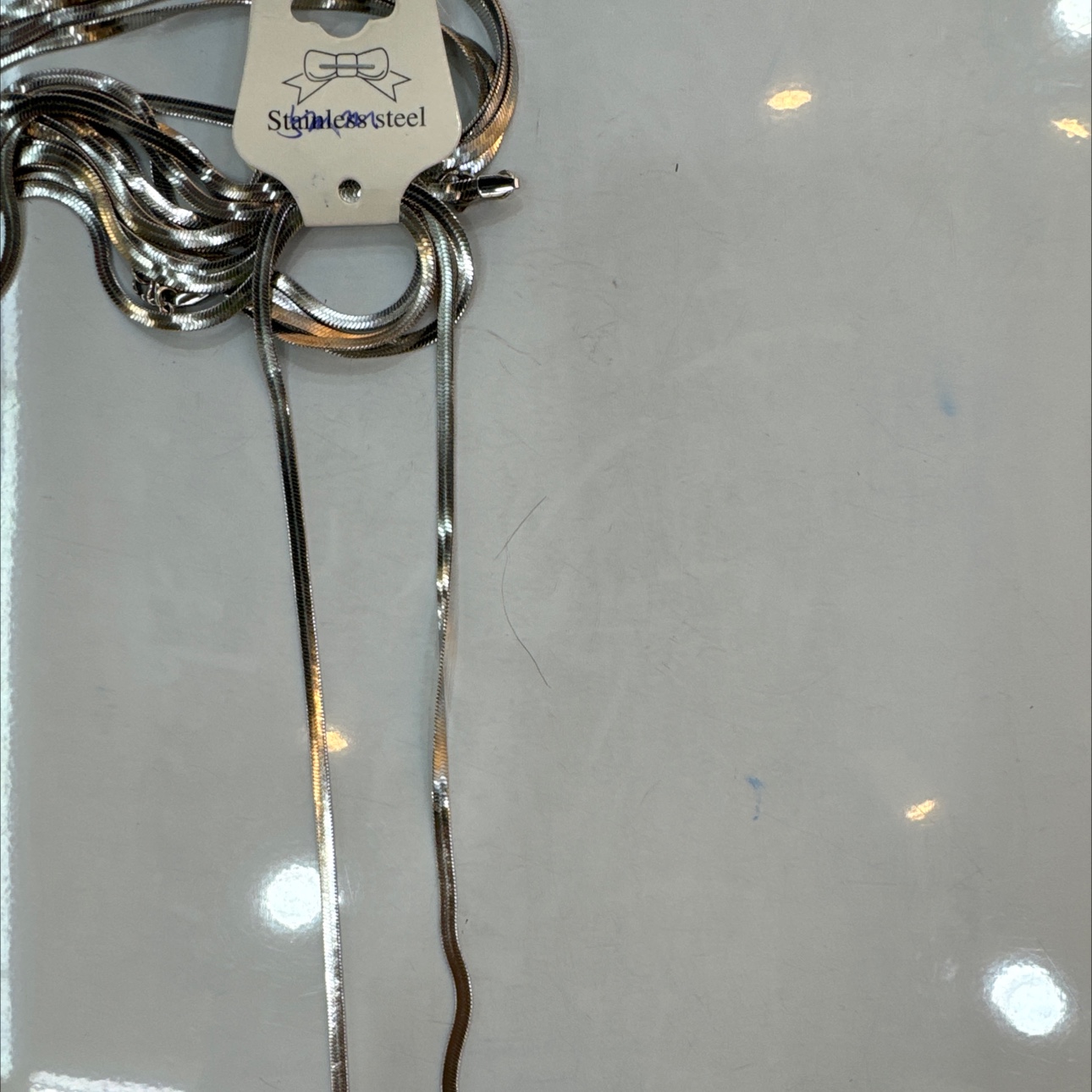 不锈钢项链 女短款 精致饰品 高贵典雅 简约时尚细节图