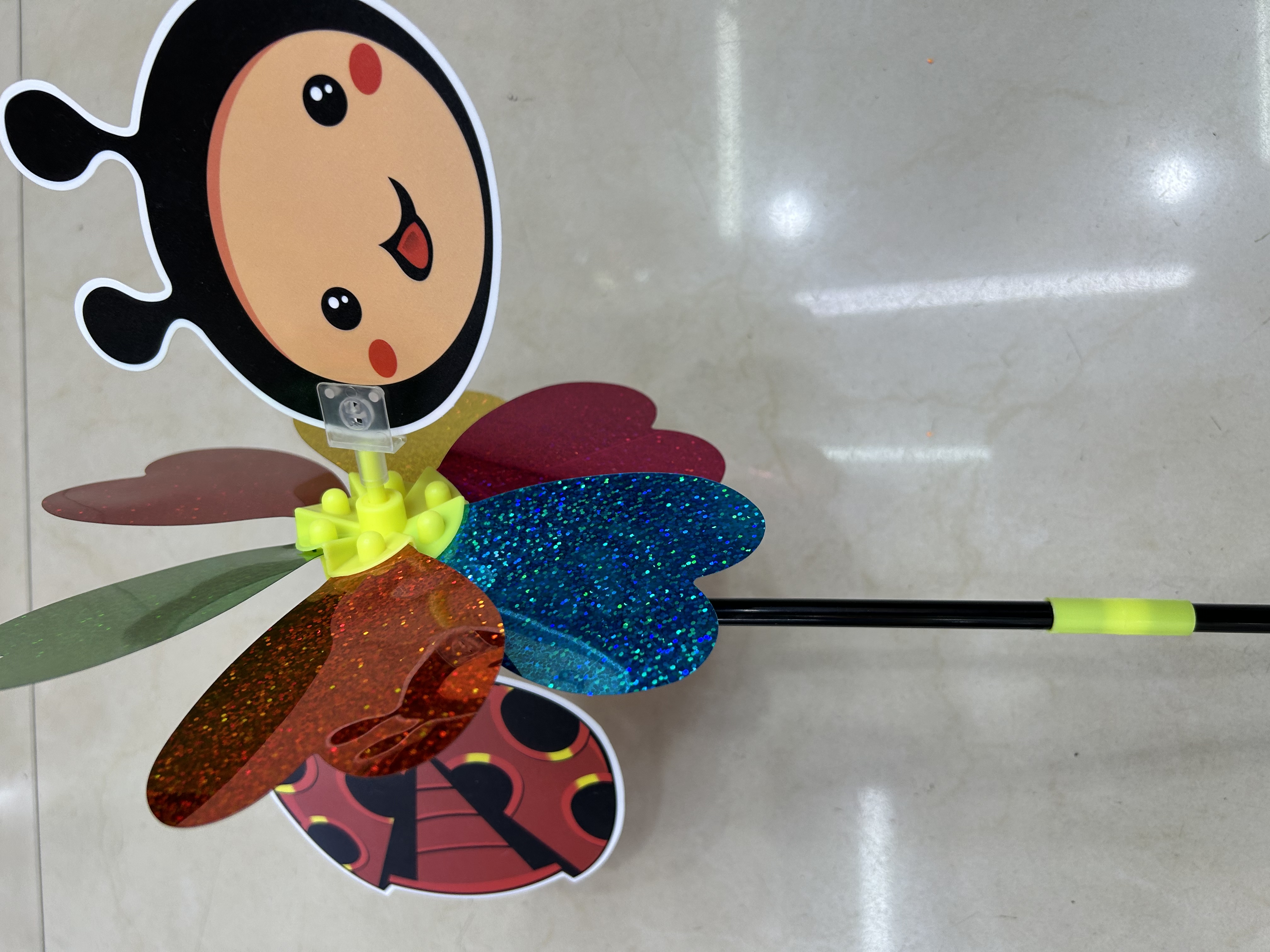 Cartoon toy windmills, windmills, small windmills