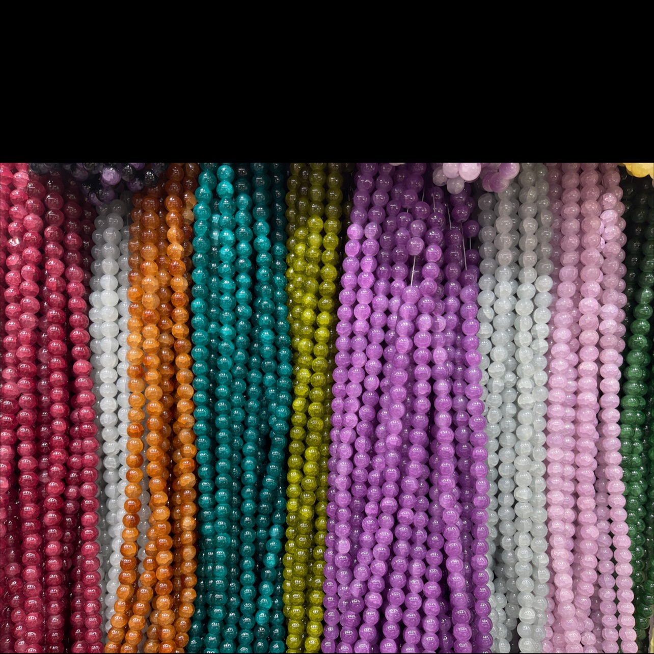 珠子配件 精美耐用 琉璃珠子 手链项链首饰制作细节图