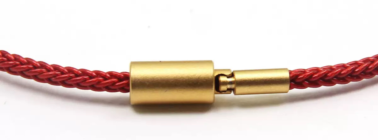 1.5超细红色推理扣本命红绳手绳，手链脚链纲丝产品图