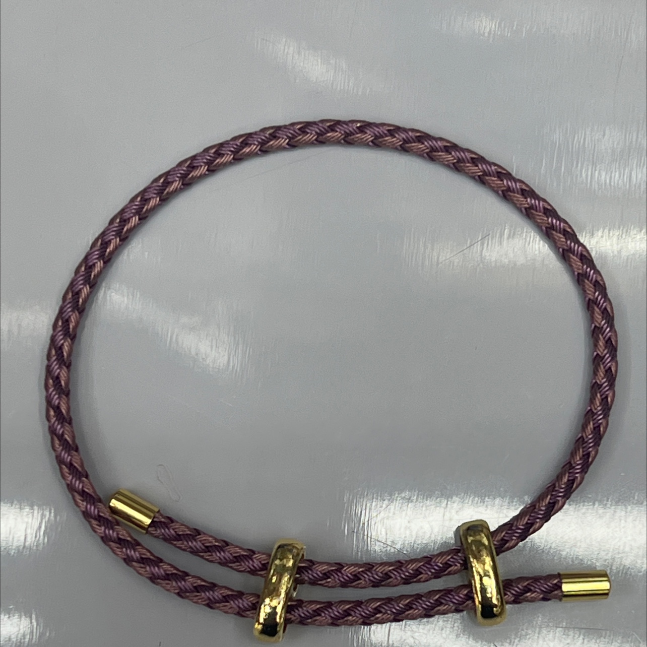 五彩绳编织朱砂手链 手串首饰 时尚饰品 个性潮流配饰 简约复古风格八字钢丝绳