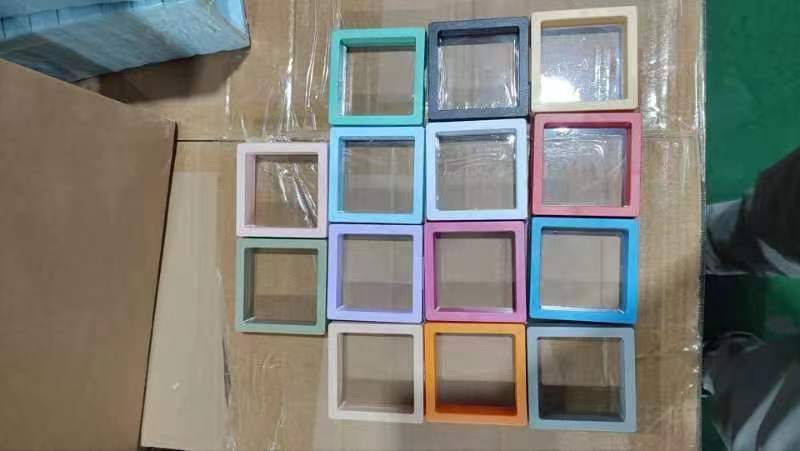 一次性透明首饰盒 绒布首饰盒 首饰卡纸包装 精美耳环项链收纳盒 便携首饰盒