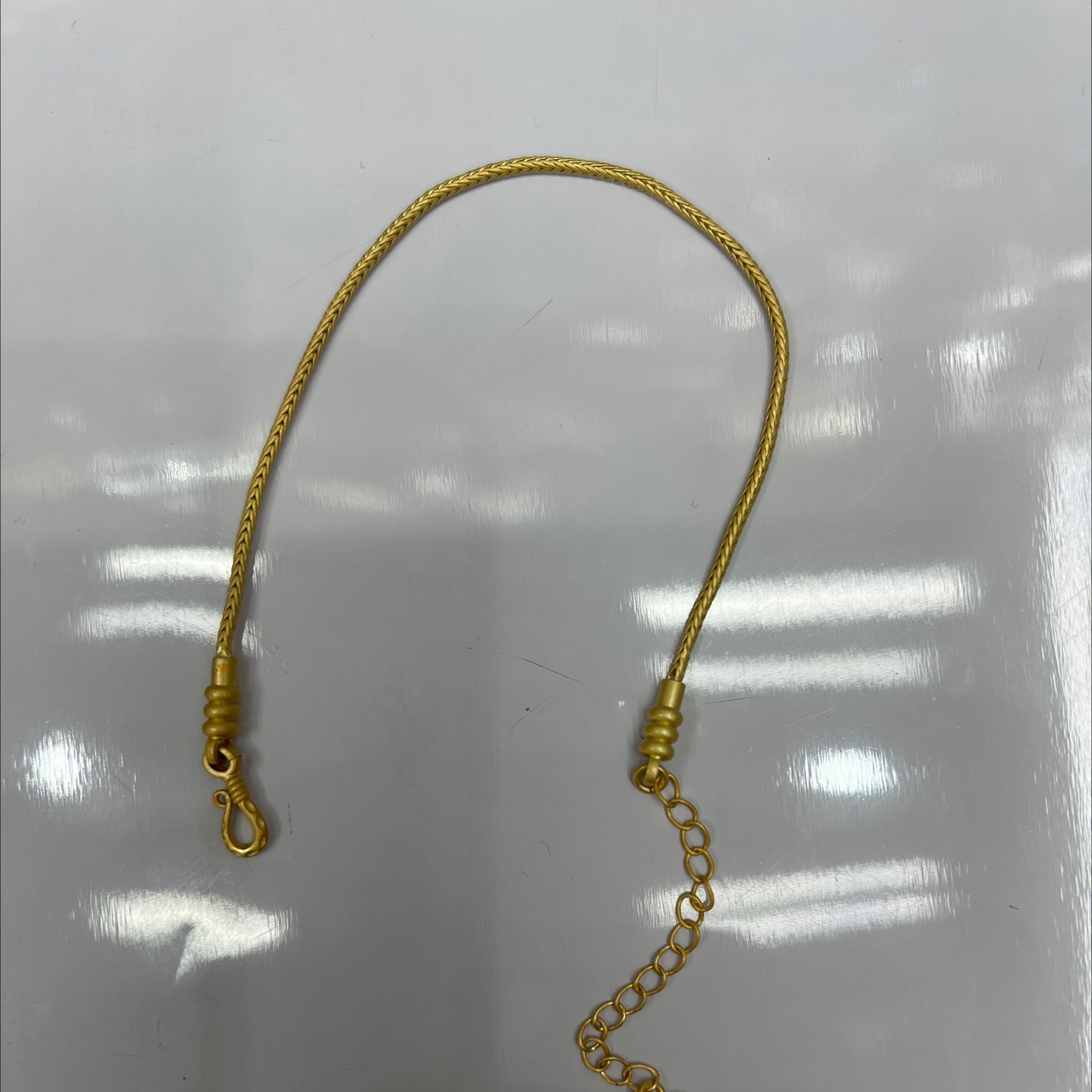 高保色真金蛇骨手涟十桃花尾涟