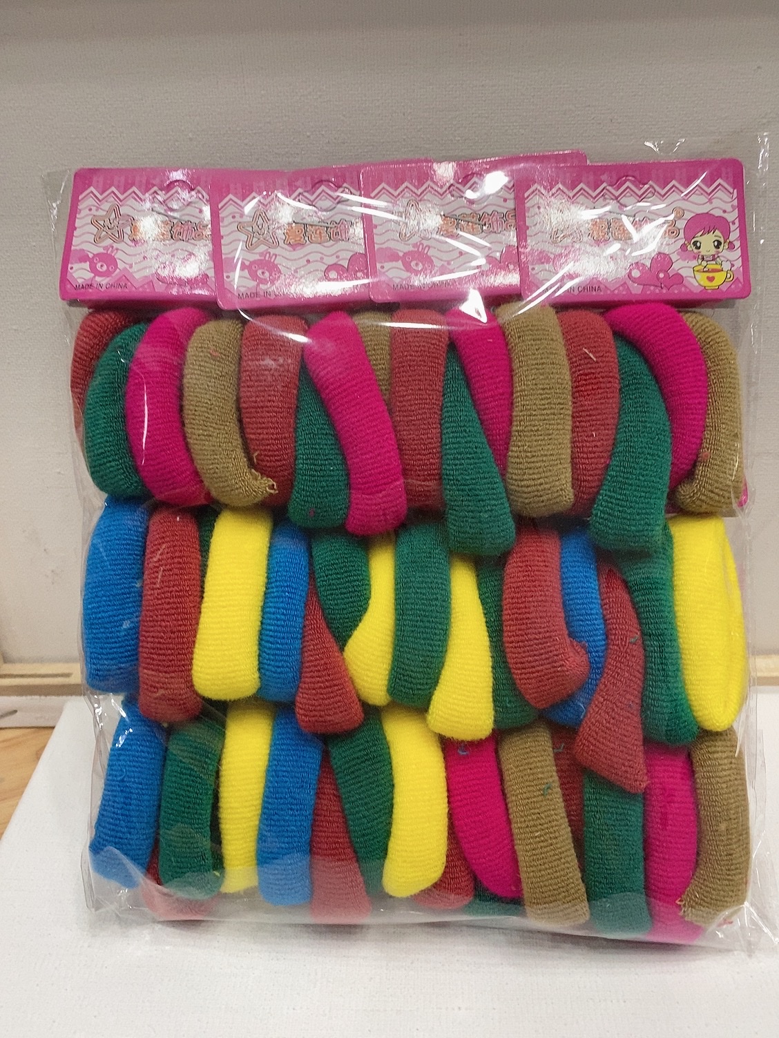 饰品DIY必备 打底发绳 头绳发饰 简约耐用 发绳多色可选 时尚潮流发饰发绳产品图