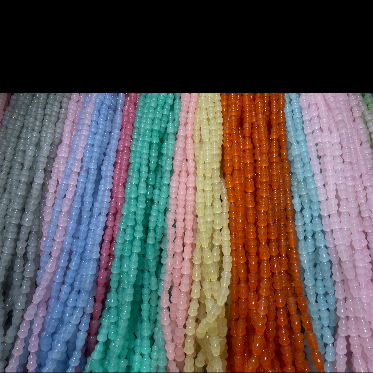 珠子配件 精美耐用 琉璃珠子 手链项链首饰制作