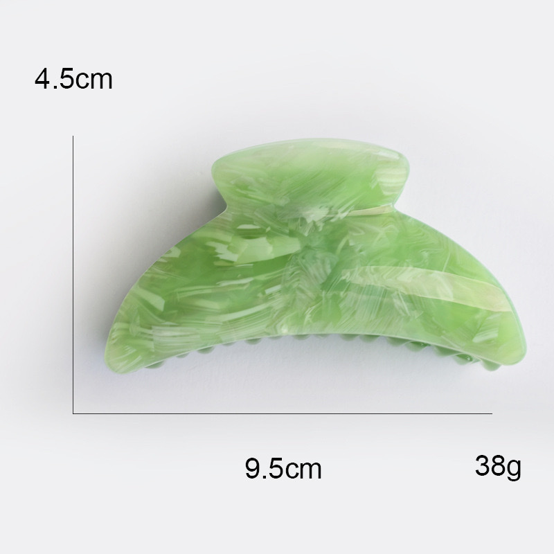 Acrylic hair grips, large size, hair clips and hair accessory grips, creative accessories details Picture