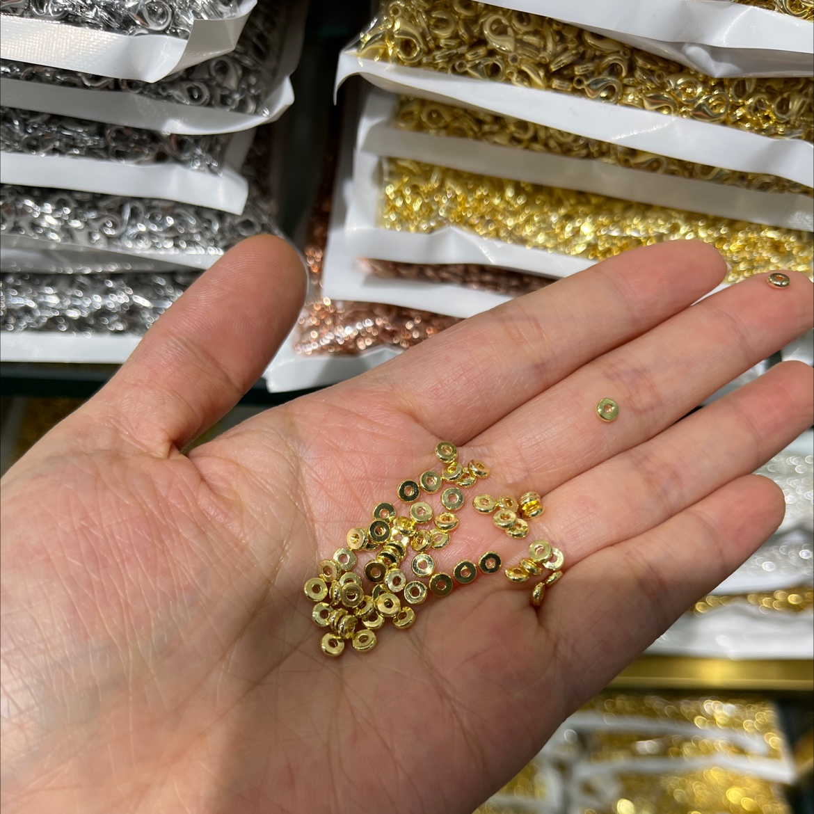 DIY饰品配件盼盼保色电镀铜材质 创意手工diy隔片装饰元素 个性改造配件