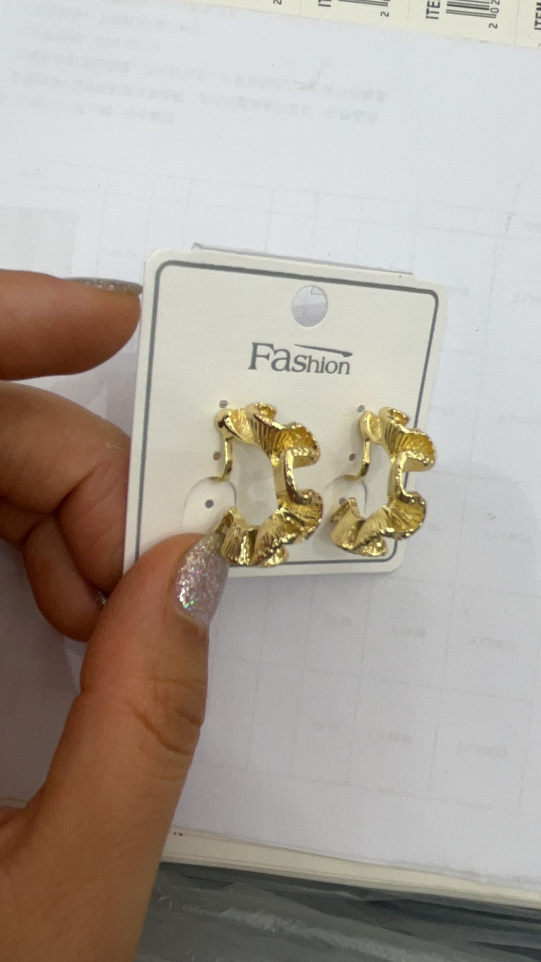 儿童耳夹 925纯银戒指 耳饰女长款冷淡风 水晶吊头 耳夹 精美耳饰 时尚潮流款式耳夹
