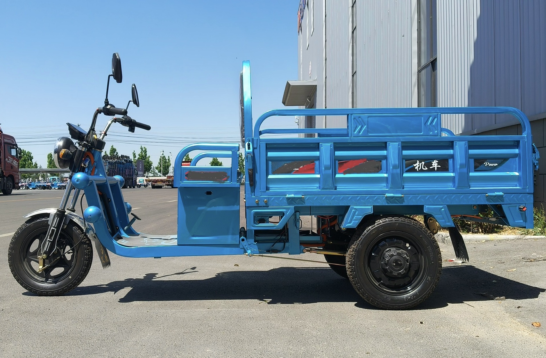 The electric tricycle, A 1.5-meter A heavy-duty tricycle, agricultural tricycle, electric vehicle, elderly mobility electric vehicle, electric vehicle battery, Super Wei battery, electric tricycle has been updated with three 3c Specification image