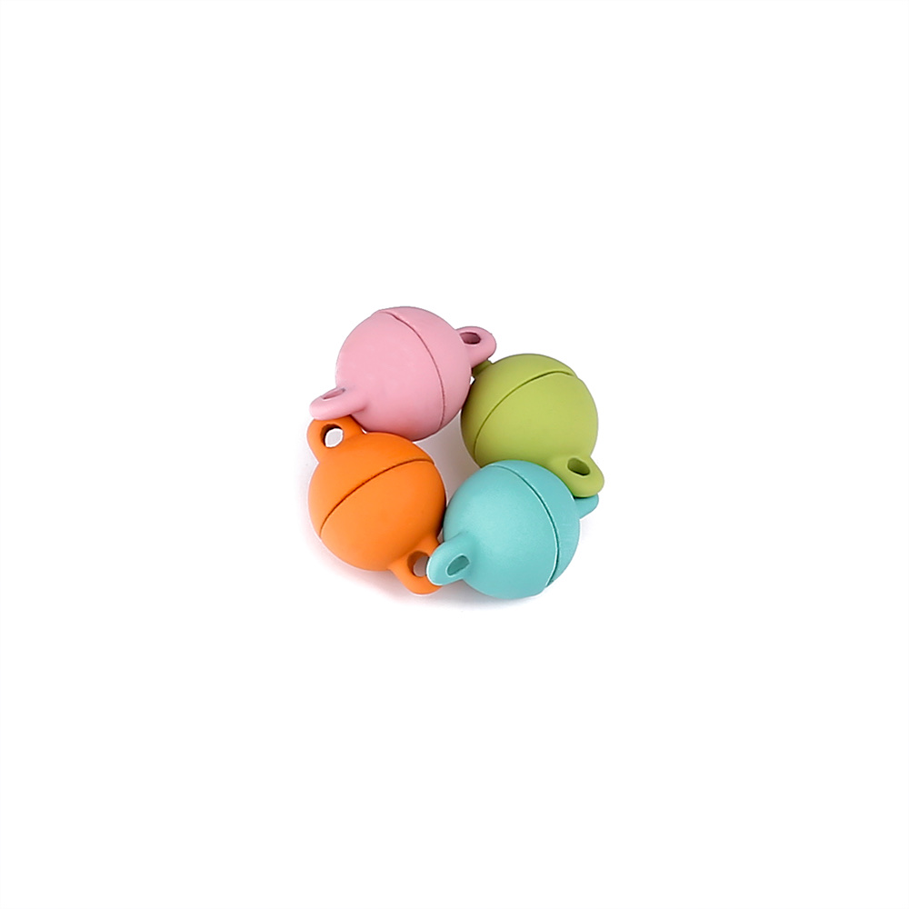DIY magnetic clasp jewelry clasp round bracelet necklace clasp Diy magnetic clasp bracelet necklace clasp magnetic clasp jewelry clasp zinc alloy accessories jewelry accessories factory wholesale direct sales Application Scenario