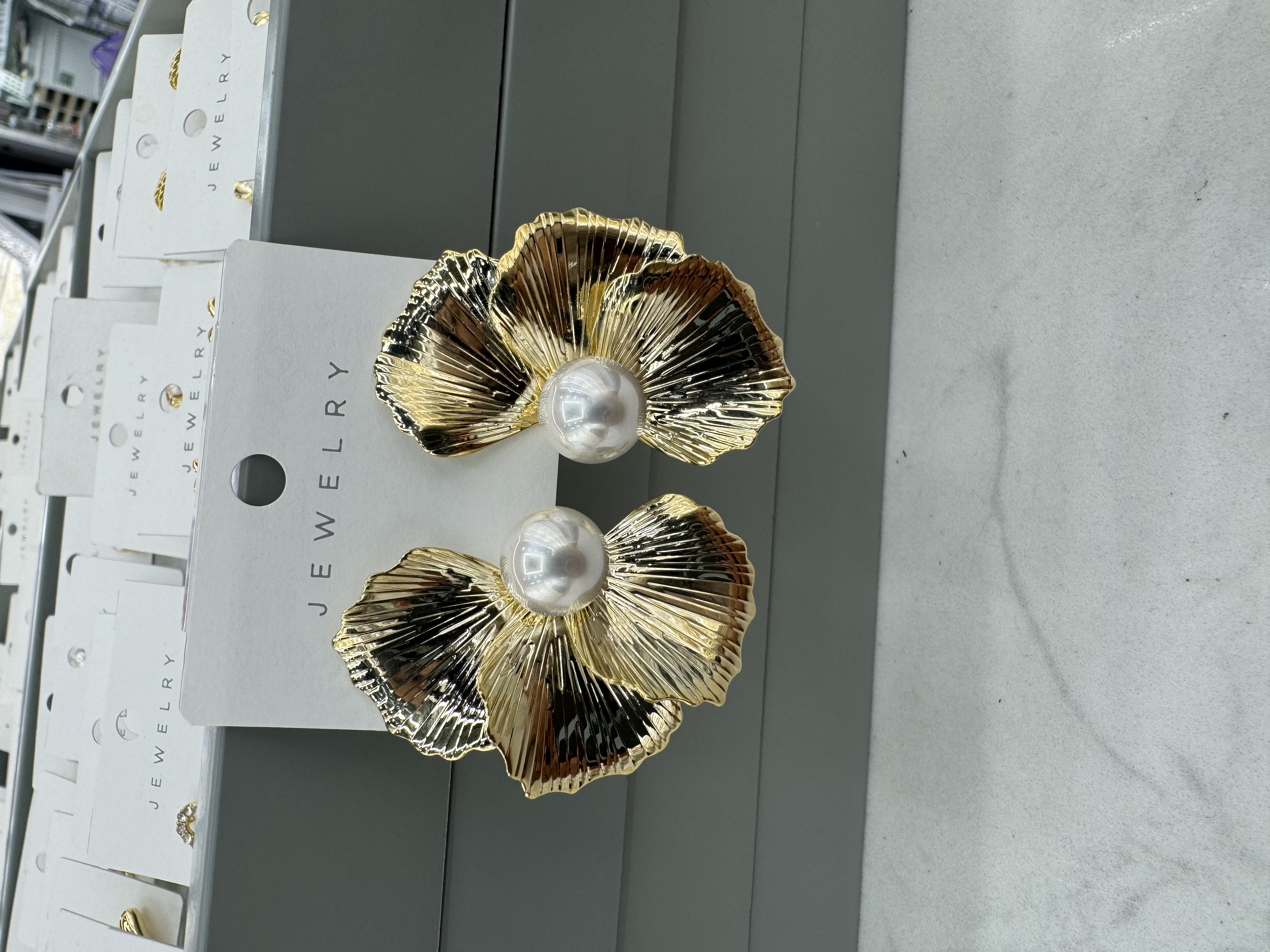 Fashionable earrings and earrings