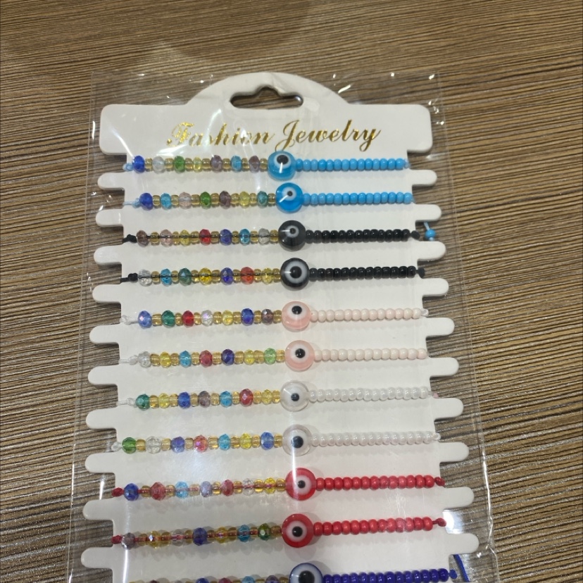 水晶米珠水钻松石合金手链项链，厂家直销，爆款手链挂件挂件手机链详情图2