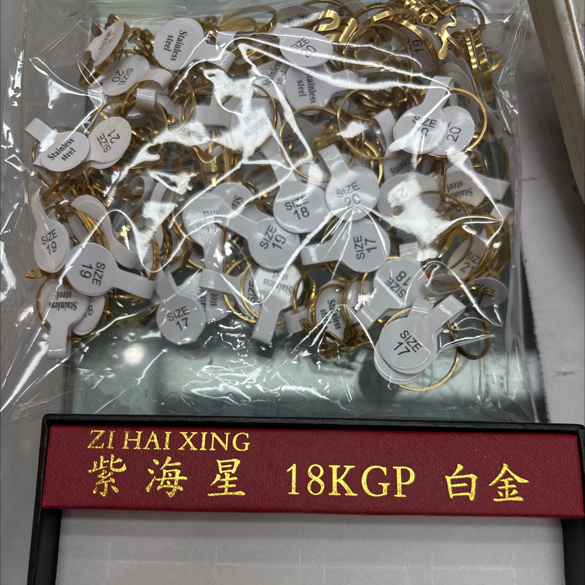不锈钢小龙金戒指 个性异形款 精致时尚女士首饰品质保证戒指细节图