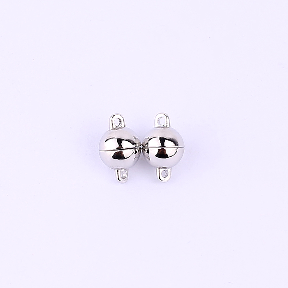 DIY magnetic clasp jewelry clasp round bracelet necklace clasp Diy magnetic clasp bracelet necklace clasp magnetic clasp jewelry clasp zinc alloy accessories jewelry accessories factory wholesale direct sales Item Picture