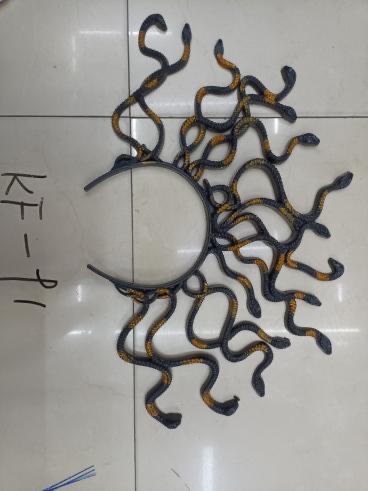 美杜莎头扣 蛇头扣产品图