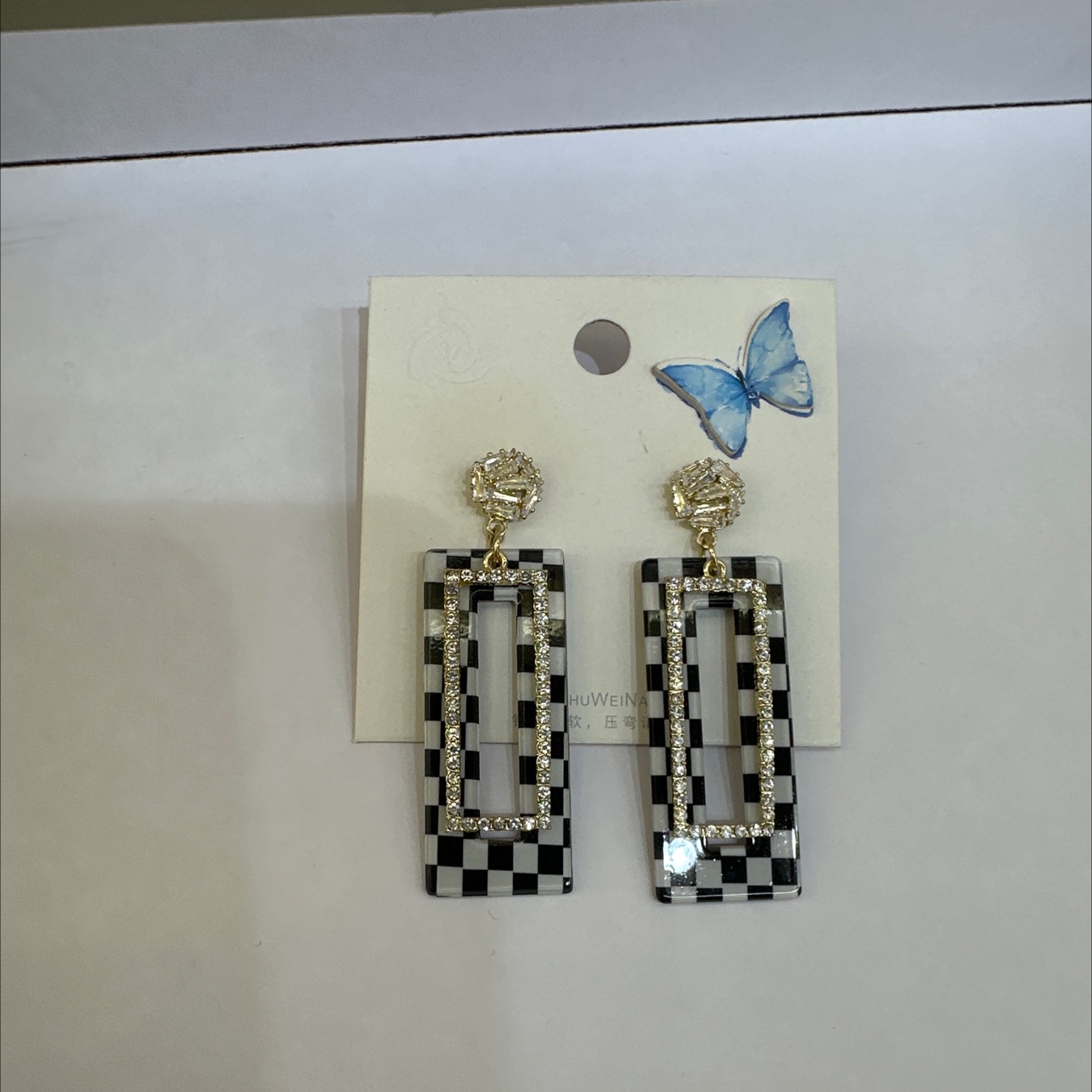 锆石耳环 高级感明星同款耳饰 独特设计饰品 女士优雅时尚耳环 精致耀眼耳饰礼品细节图