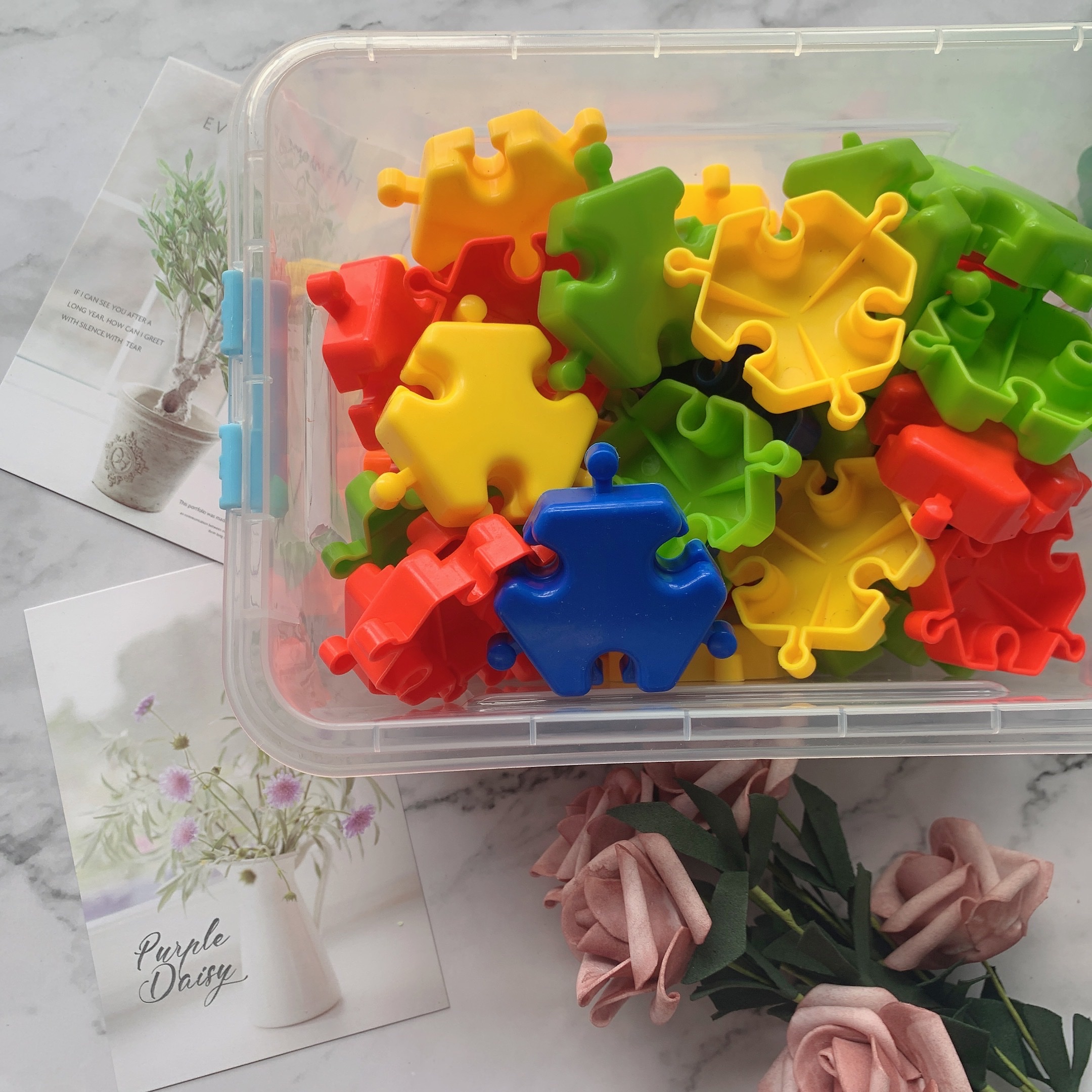 好奇心积木益智玩具儿童玩具幼儿园男童女童提高动手动脑能力详情图1