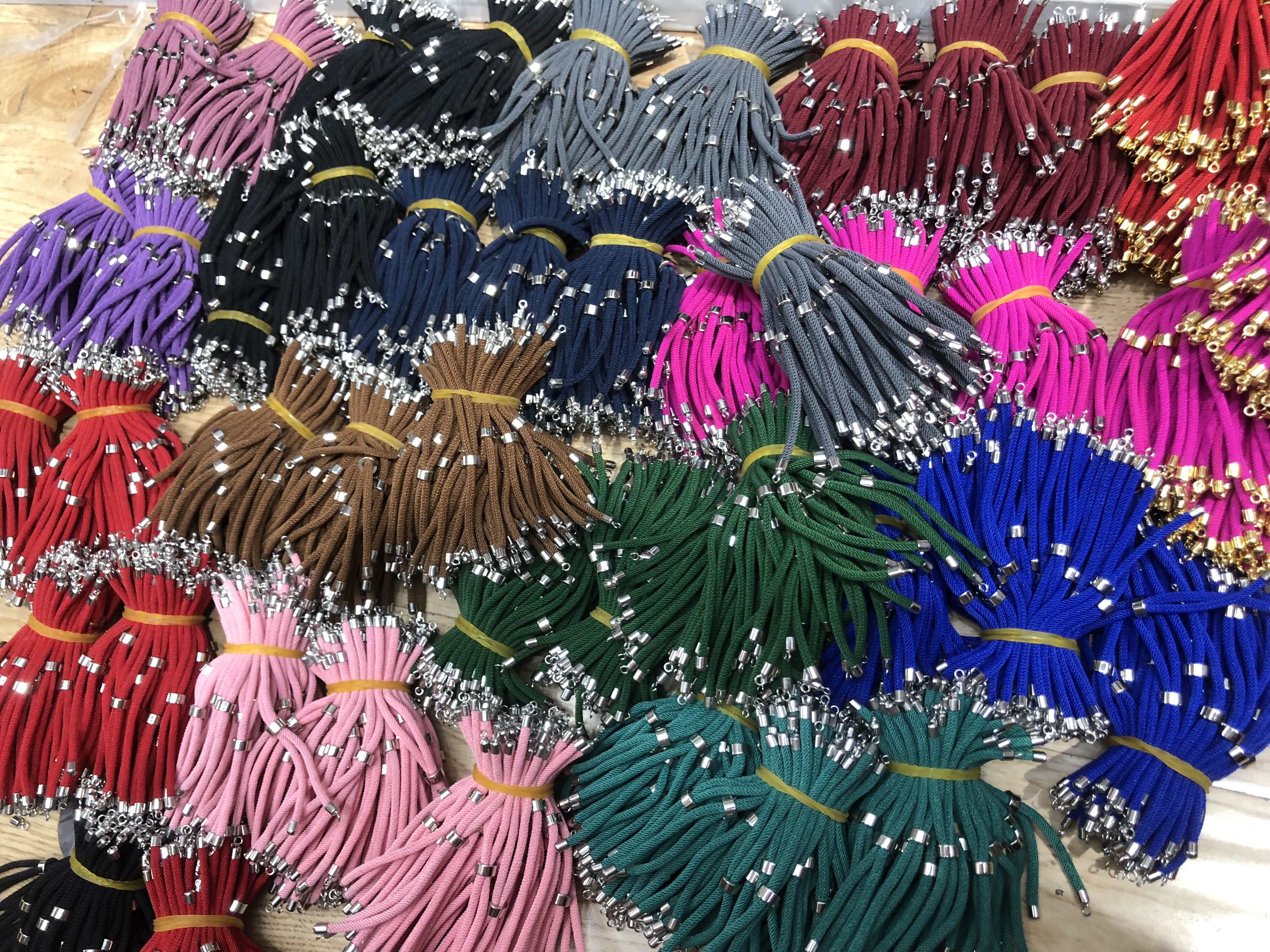 保色铜镀金米兰线生命树红色基础绳夹珠DIY配件手链手绳配件手链手链手串首饰详情图6