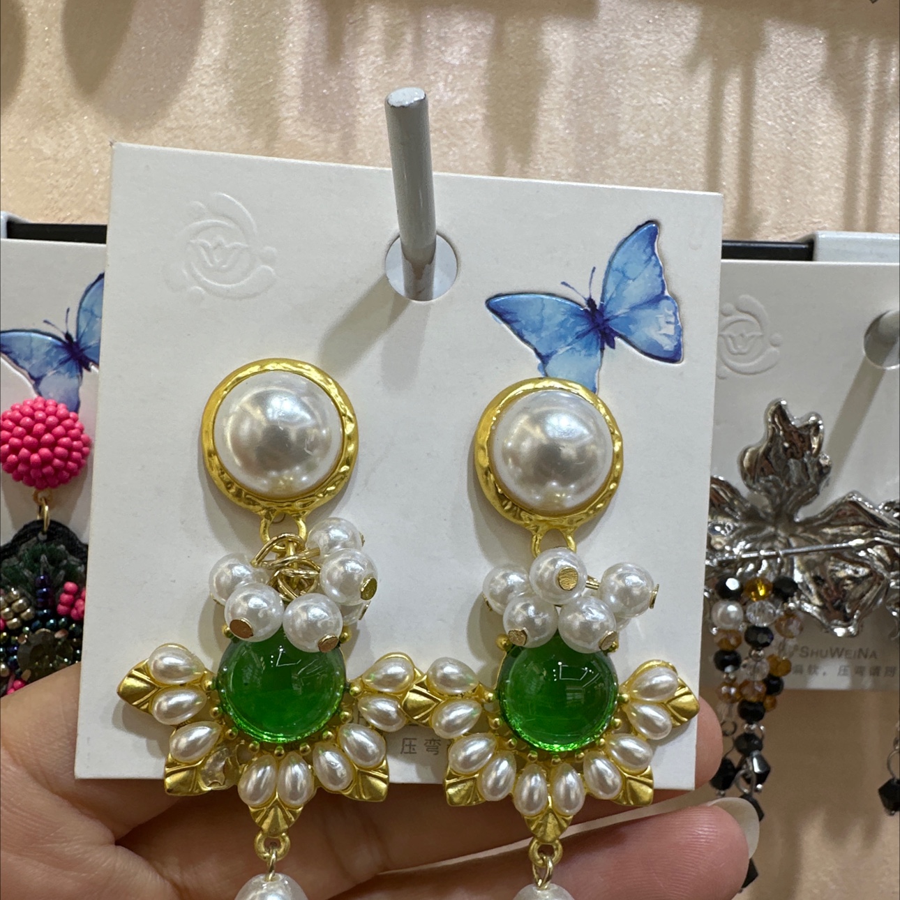 锆石耳环明星同款耳饰 精致时尚女士饰品 闪耀璀璨耳环装饰 提升气质必备款