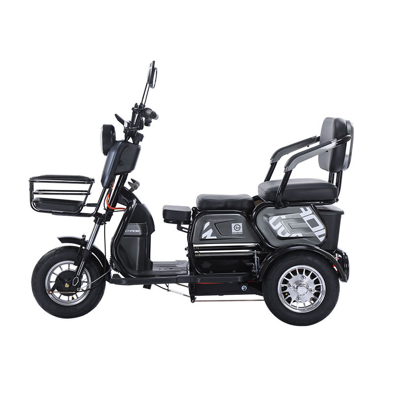 Inter Milan electric tricycle factory wholesales, customizes and exports adult and elderly leisure transportation vehicles, as well as small household mini electric tricycles detail image 2
