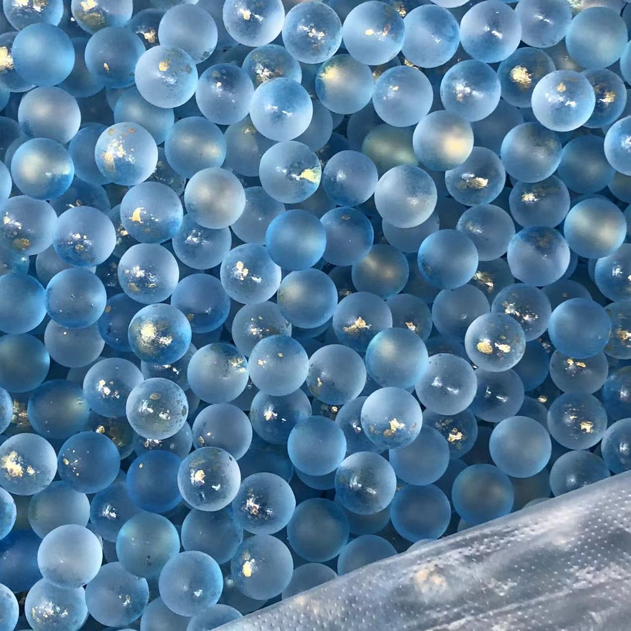 Houxiu Crystal domestic glazed crystal glass frosted ball jewelry accessories, DIY accessories, fish tank ornaments, popular and best-selling accessories, cross-border bestsellers Specification image
