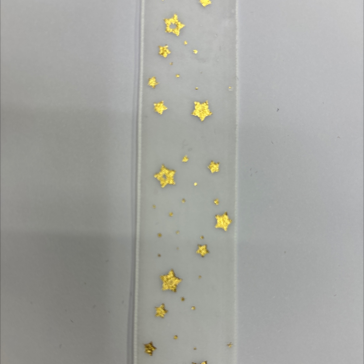 2.5CM天鹅绒烫金星星丝带礼盒包装饰品DIY丝带新款详情图7