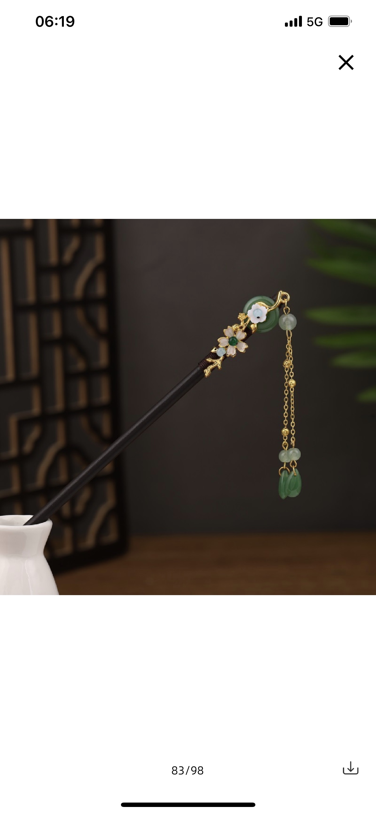 儿童假发玩具簪子女夏天简约电话发绳 古装头饰品 温馨可爱时尚发饰 夏日清凉潮流新款簪子女夏天简约详情图3