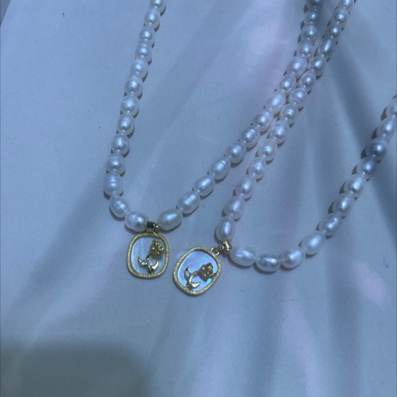 国潮系列 天然淡水珍珠 2024年爆款饰品 流行饰品  女性饰品 小众原创细节图