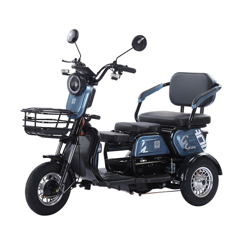 Inter Milan electric tricycle factory wholesales, customizes and exports adult and elderly leisure transportation vehicles, as well as small household mini electric tricycles detail image 3