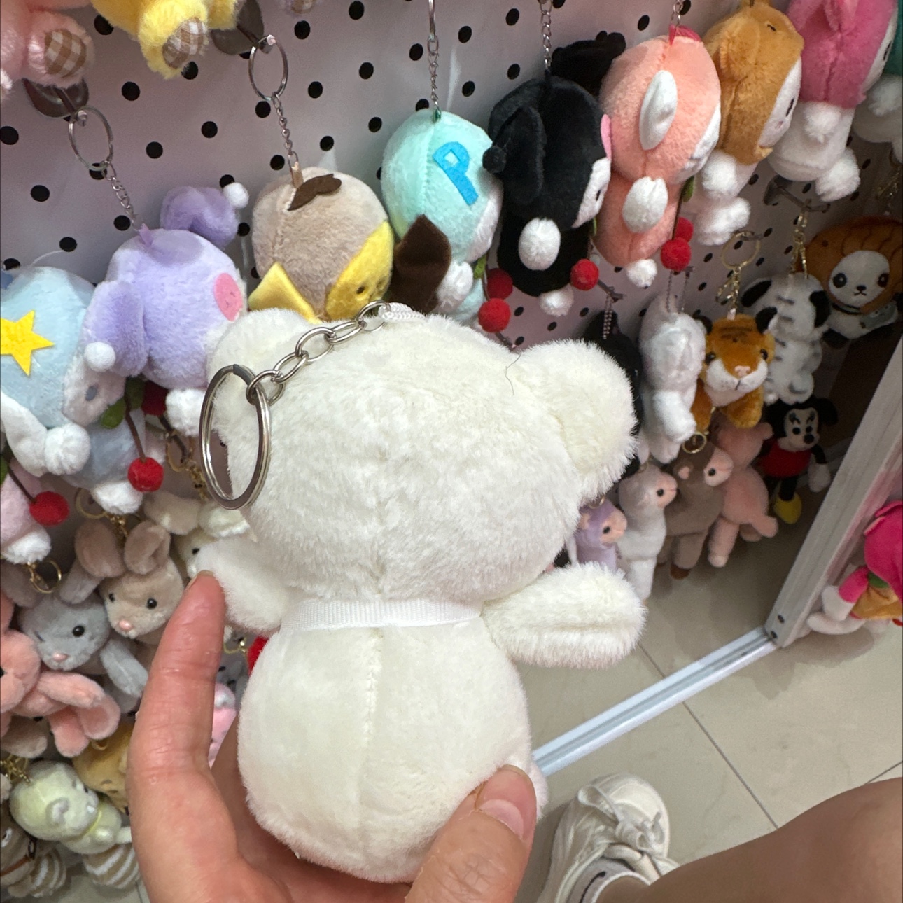 毛绒玩具钥匙扣产品图