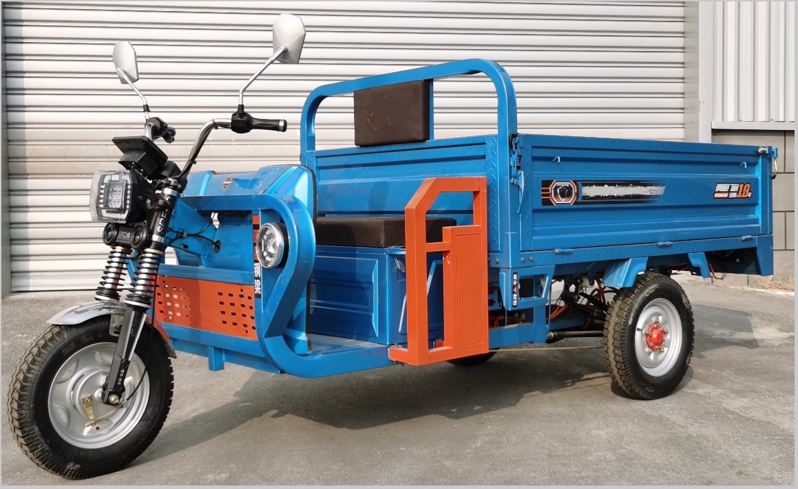 6米载重2000斤三蹦子家用农用短途运输电动车平板电动三轮货车详情图2