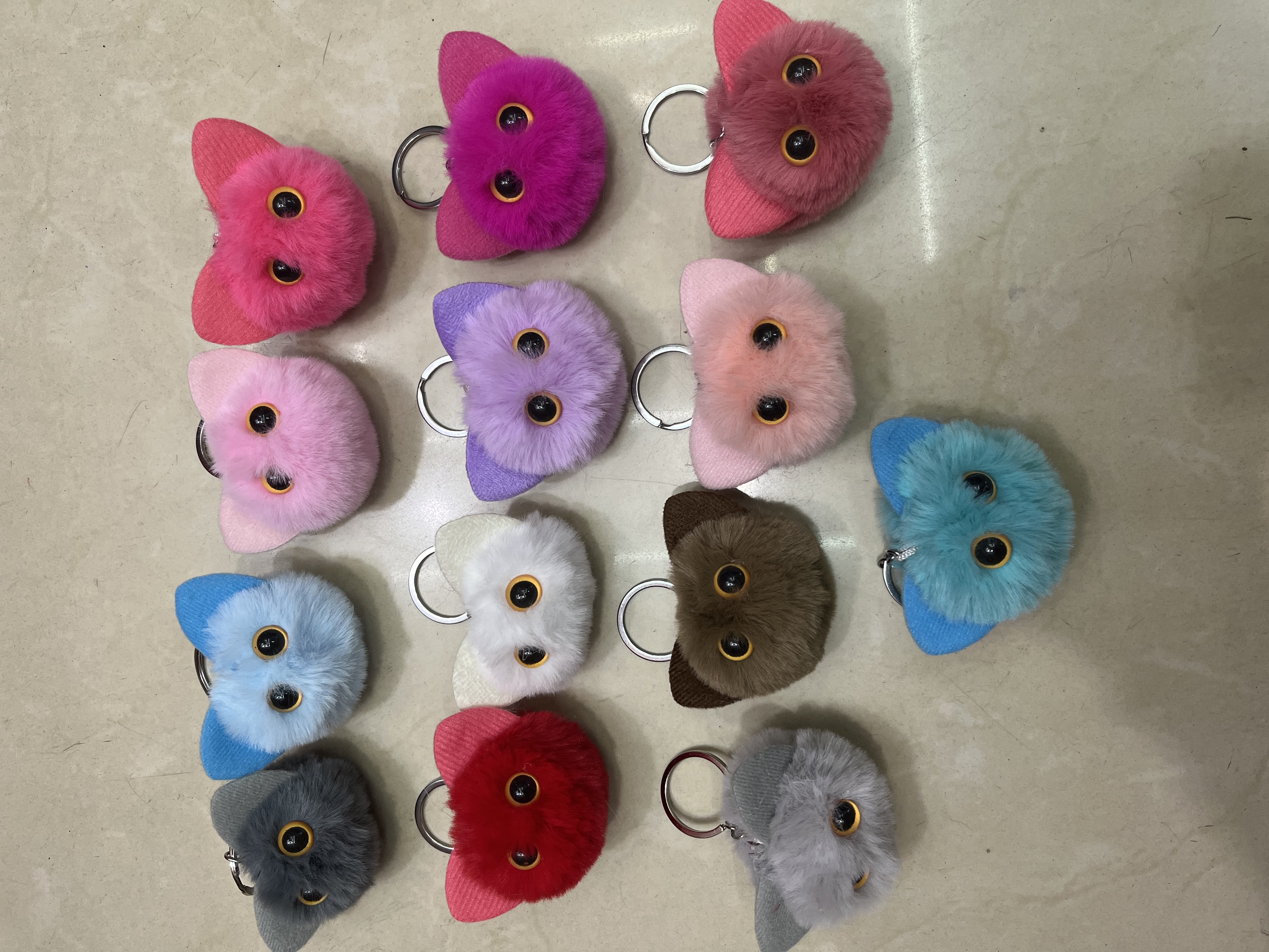 钥匙挂设计 钥匙扣挂件精美工艺 钥匙链便携实用 时尚潮流配饰包包挂件小猫挂件详情图20