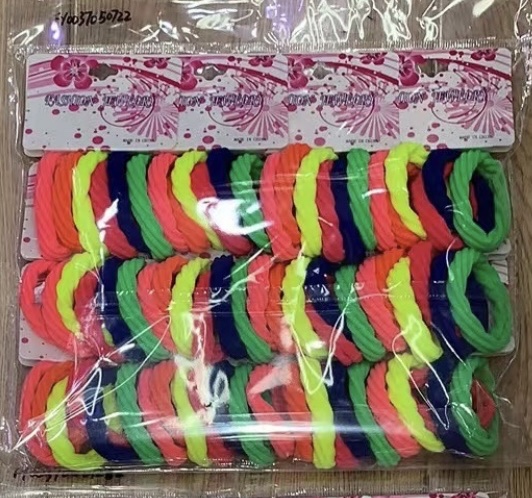 饰品头饰毛巾圈斜纹皮筋时尚女士大肠发圈 头绳 优雅皮筋 发圈 韩版简约持久弹力不伤发新款