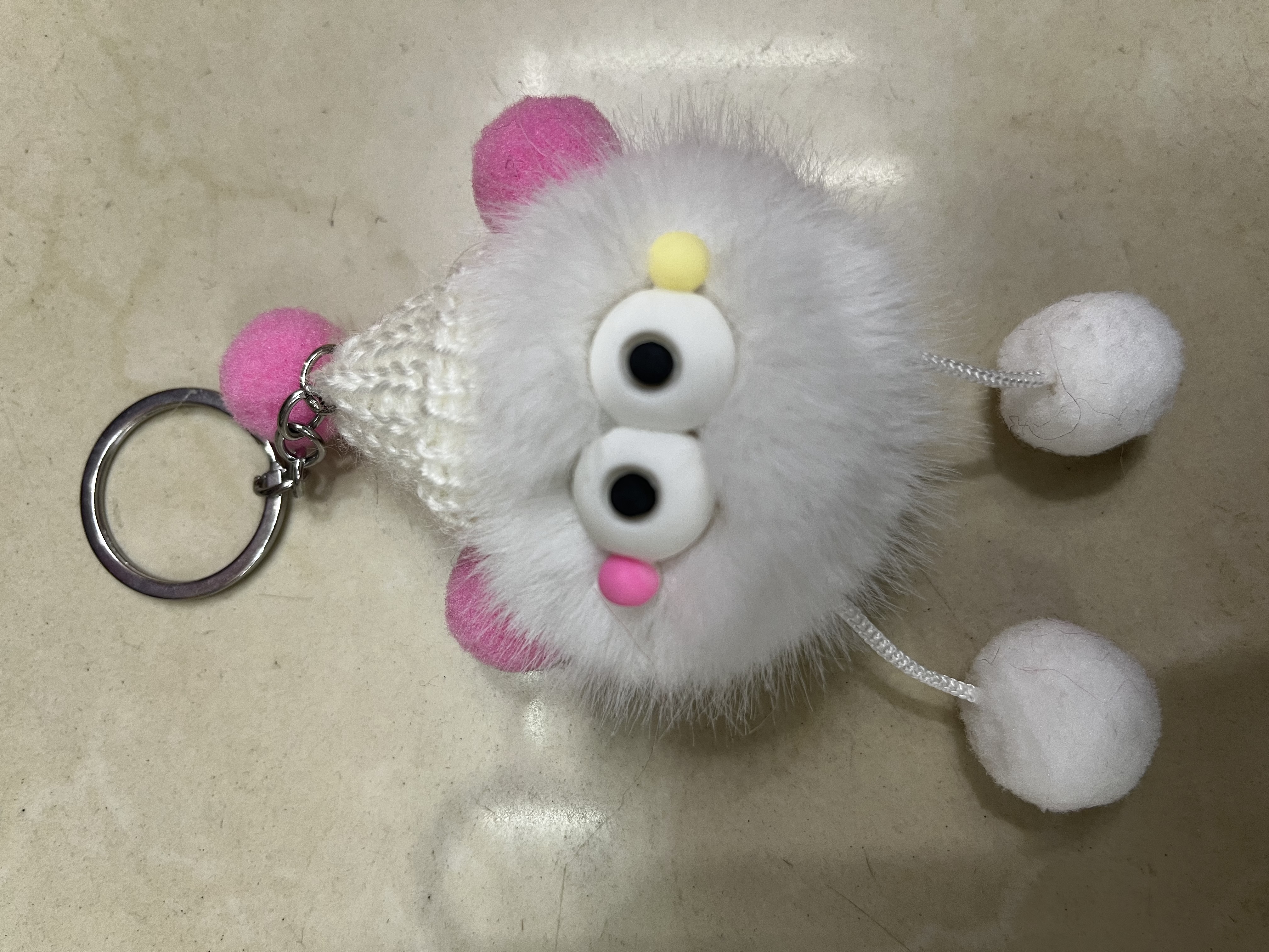 钥匙挂设计 独特钥匙扣挂件 精致钥匙链 时尚便携装饰品包包挂件毛线帽子挂件详情图7