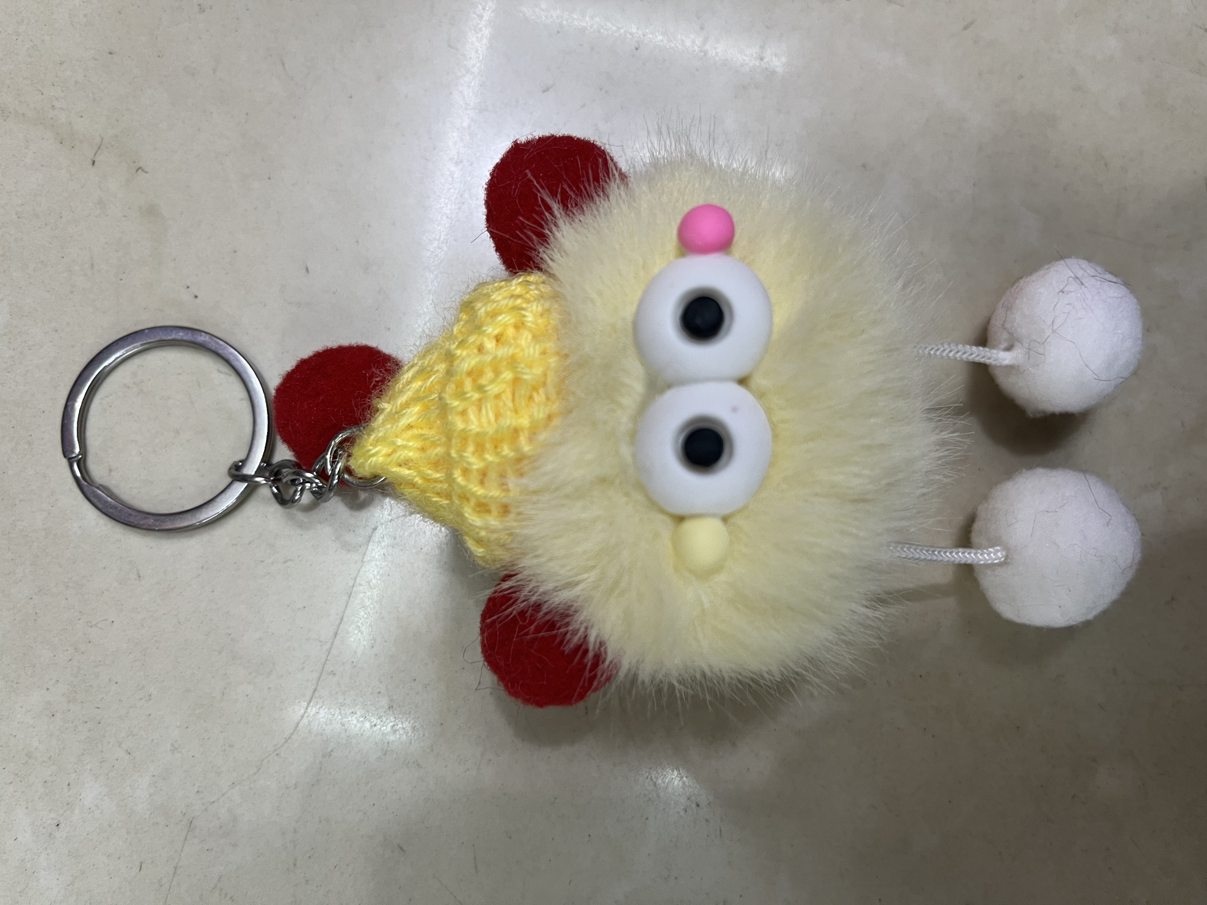 钥匙挂设计 独特钥匙扣挂件 精致钥匙链 时尚便携装饰品包包挂件毛线帽子挂件详情图8