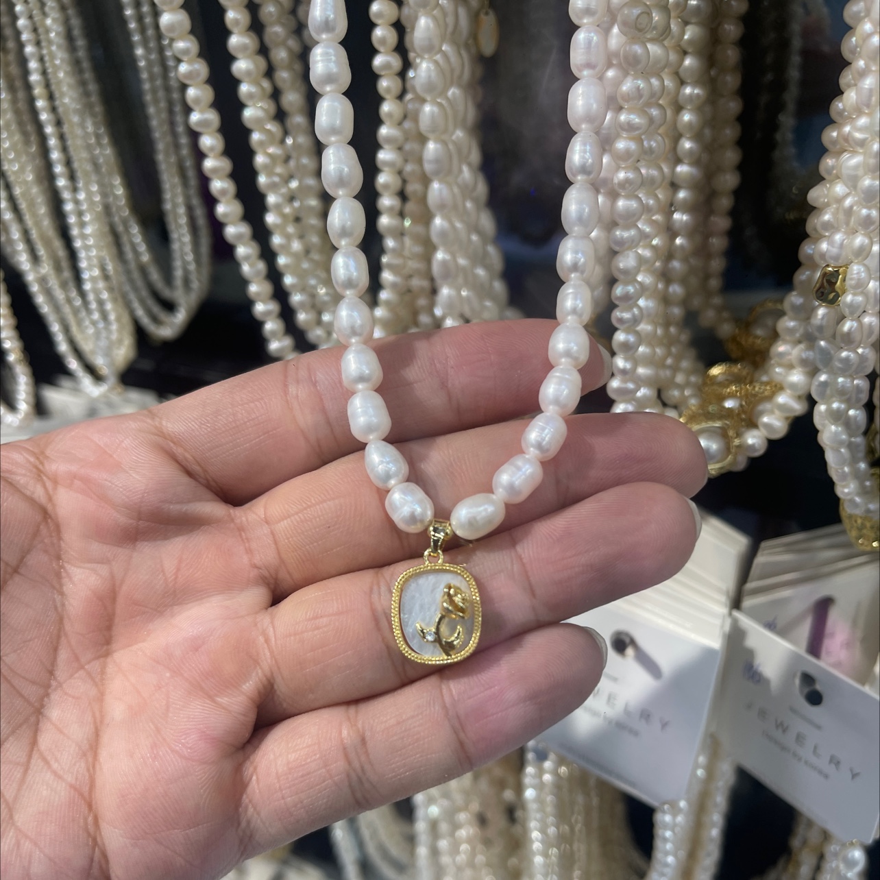 国潮系列 天然淡水珍珠 2024年爆款饰品 流行饰品  女性饰品 小众原创