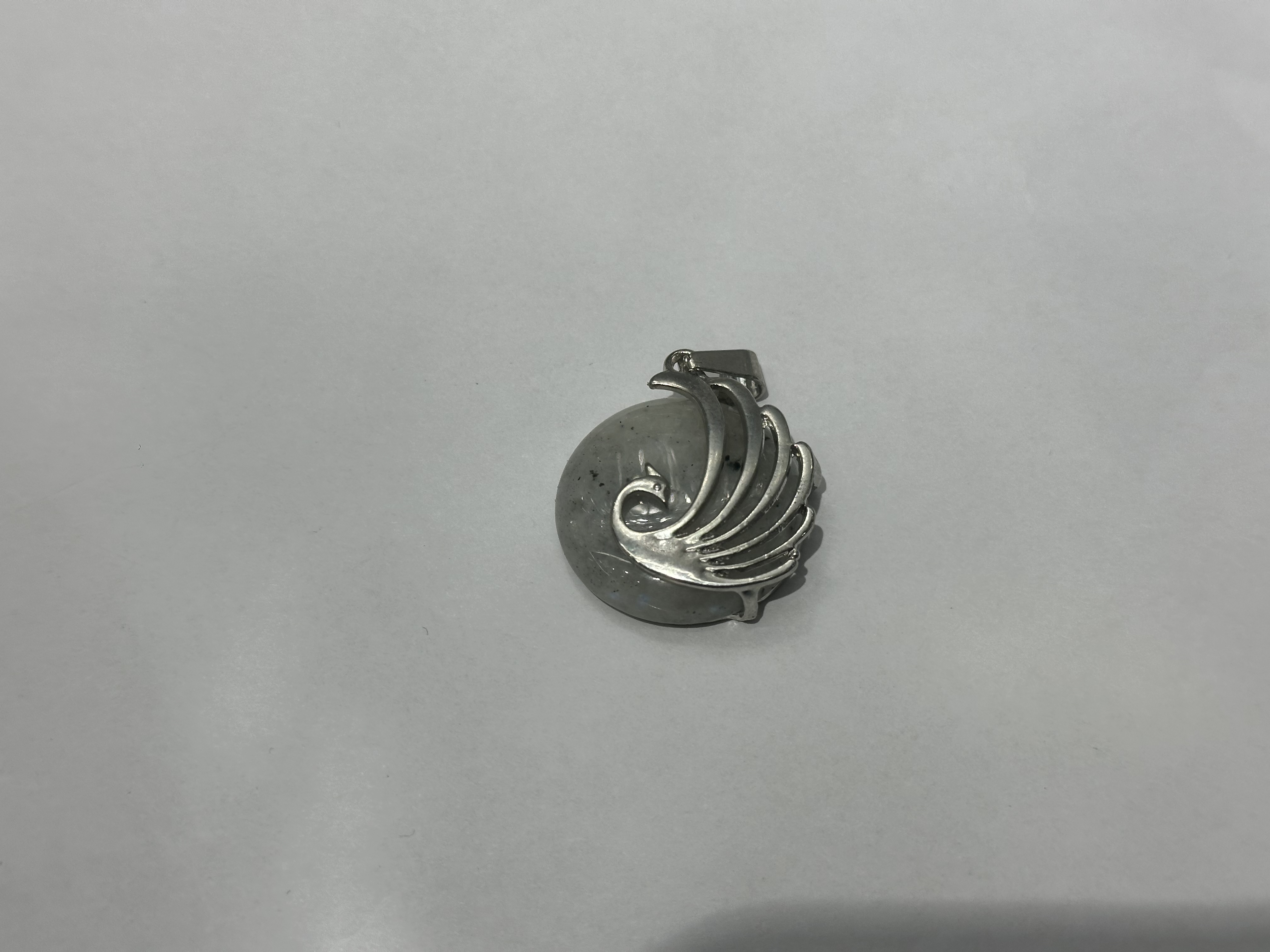 New peacock jewelry accessories, natural stone jewelry accessories, pendant DIY accessories, DIY pendant accessories, semi-finished jewelry accessories DIY Application Scenario