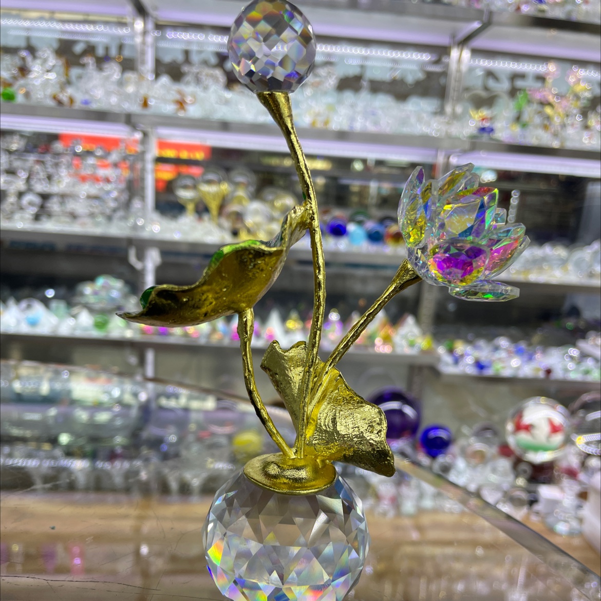 水晶荷花