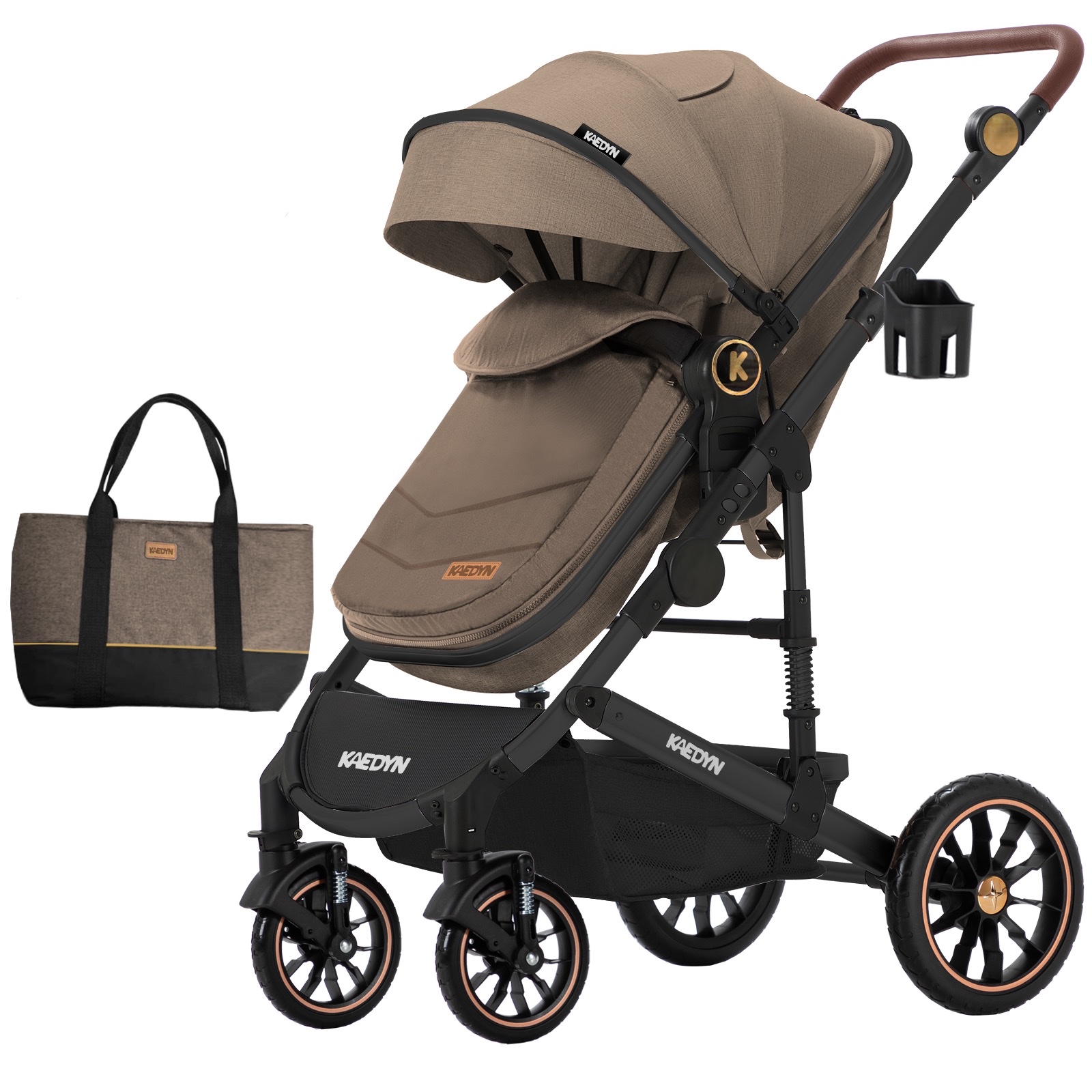 High-view baby stroller Specification image
