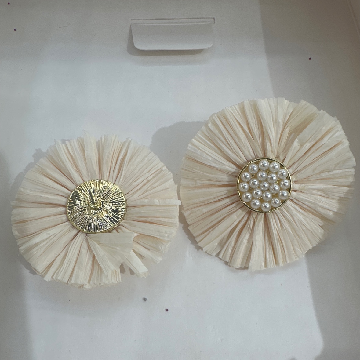 拉菲草夏日耳环明星同款耳饰 高级感饰品 时尚女士耳环 炫酷耳饰 独特设计耳环产品图