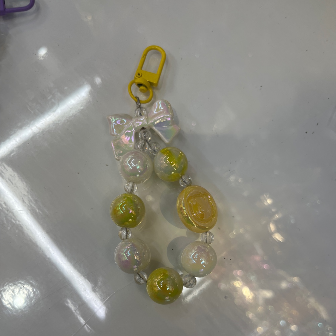 桃木钥匙挂皮革钥匙扣 精致钥匙链挂件 时尚潮流车钥匙扣装饰品 男女通用款