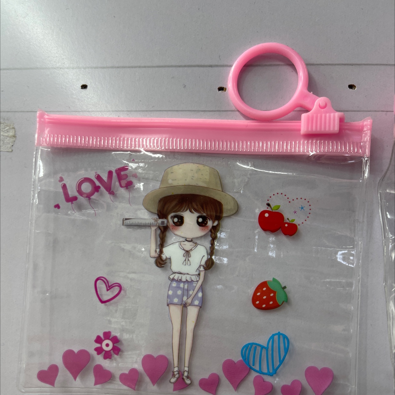 PVC printed pull ring bags details Picture